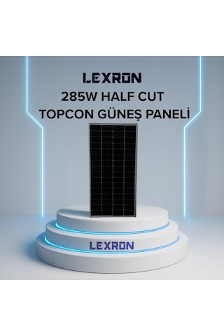 Lexron 285w 280w Half-cut Topcon Mono Güneş Paneli -karavan Özel Üretim