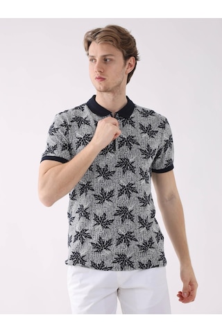 Dufy Lacivertvert Erkek Regular Fit Polo Yaka Tshirt - 93995 Lacivert
