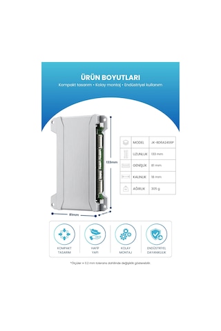 Jk Smart Bms Akıllı Batarya Yönetim Sistemi 8 24s 100a 0.6a Aktif Balans Jk-bd6a24s6p