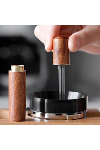Maoyaya Suntek Kahve Sabotajı Karıştırıcı Bar 51-mm Kahverengi, Espresso Destekli Kahverengi