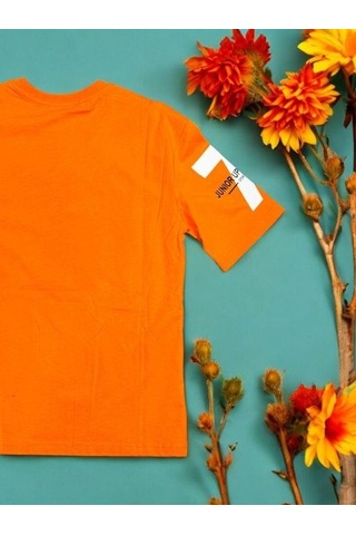 Çocuk 7 Baskılı Tshirt-14056-siyah Siyah