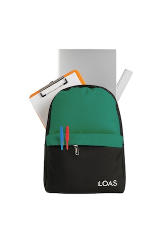 Loas L-edu22 Yeşil Renk Okul Çantası/sırt Çantası Yeşil