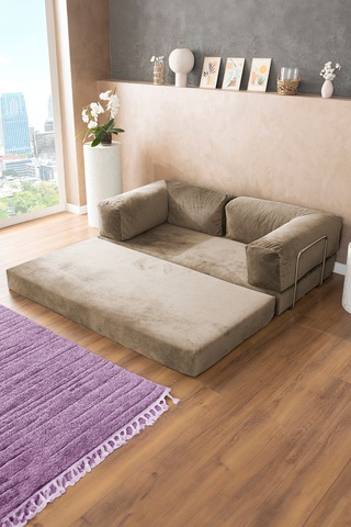 Argimo Godila Yatak Köşe Koltuk Bej