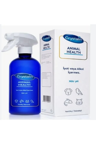 Crystalin Animal Health Yakmayan Ve Acıtmayan Hücre Yedsnileyici İlk Yardım Bakım Solüsyonu 500 Ml Crystalin Animal Health Yakmayan Ve Acıtmayan Hücre Yedsnileyici İlk Yardım Bakım Solüsyonu 500 Ml