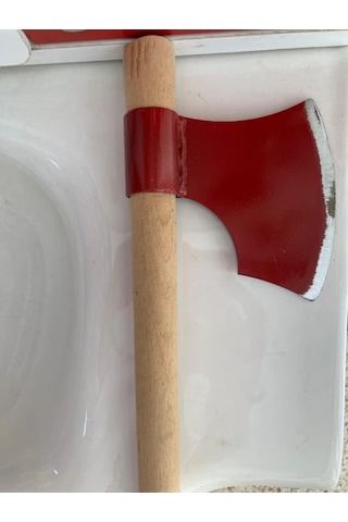 Çankaya Kırmız Ahşap Saplı Balta