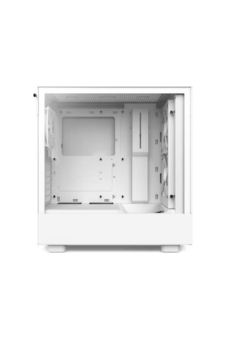 Nzxt H Series H5 Flow CC-F51FW-R1 Atx Mid Tower Oyuncu Bilgisayar Kasası Beyaz