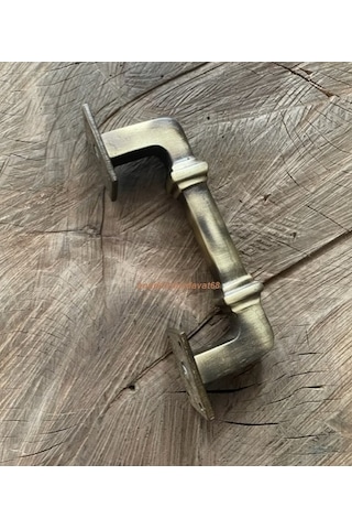 Dmr Antik Sarı Demir Kapı Kulpu Pirinç Ahşap Kapı Kulpu Kapı Çekme Kolu 20cm