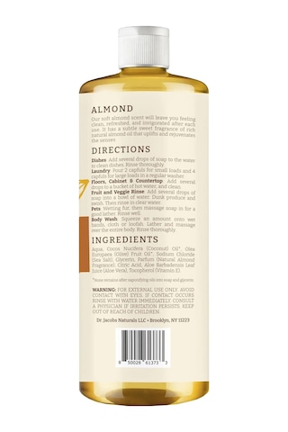 Dr. Jacobs Naturals Badem Özlü Çok Amaçlı Bitkisel Kastil Sabun 946ml