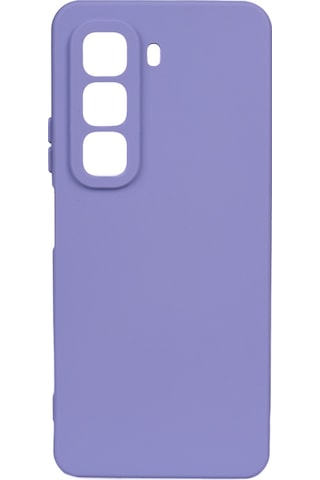 İnfinix Hot 50 5g Uyumlu Kılıf Zore Biye Silikon -116145 Lila