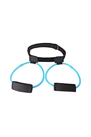 Maoyaya Fitness Ganimet Eğitim Bandı - Ayarlanabilir Bel Bandı, Mavi Renk Mavi