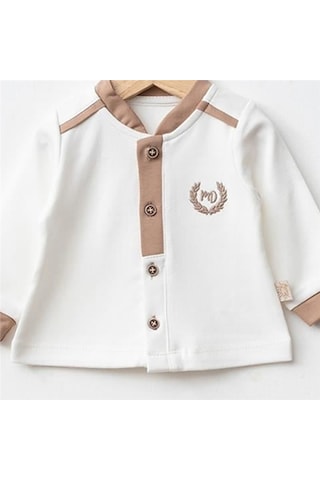 Ürünya Erkek Bebek Little King 5'li Set Kahverengi