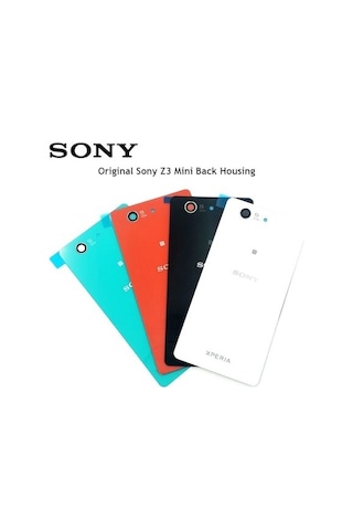 Sony Z3 Mini Arka Kapak Pil Batarya Kapağı