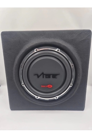 Vibe 25cm Slim Kabin Bass - Vibe Blackaır10d2s-v3 900w 300rms 2+2 Ohm Çift Bobin Slim Subwoofer 30cm
