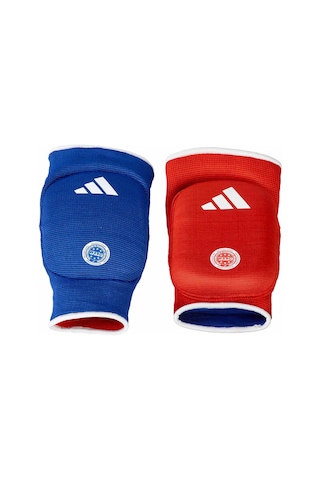 Adidas Adıwakoeb01 Wako Onaylı Çift Taraflı Dirseklik Kick Boks Dirseklik Kırmızı Mavi