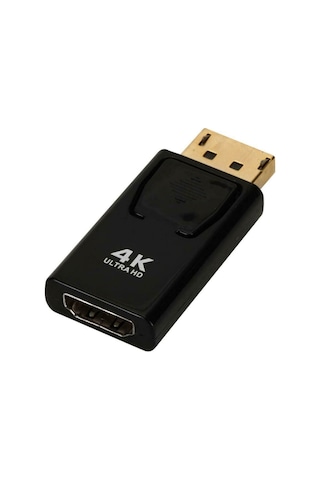 Displayport To Hdmi 4K Kablo Display Port Çevirici Dönüştürücü Mini