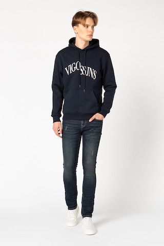 Vigoss Erkek Baskılı Sweatshırt 62047-30034 - Lacivert