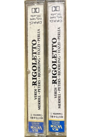 Plak Değildir Kaset Tir Verdi Rigoletto Double Classic Kaset