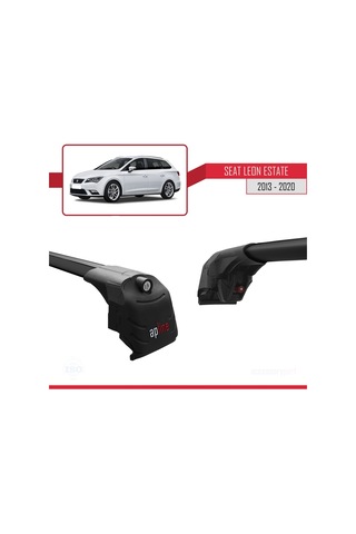 Seat Leon St 2013-2020 Arası İle Uyumlu Ace-2 Ara Atkı Tavan Barı Siyah