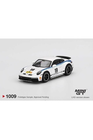 Mini Gt 1009 Porsche 911 Dakar Rally 1974 1/64 Model Araba