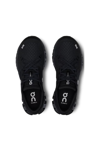 On Runnıng Cloud X 4 Kadın Spor Ayakkabı 3we30070106 3we30070106 Siy Siyah