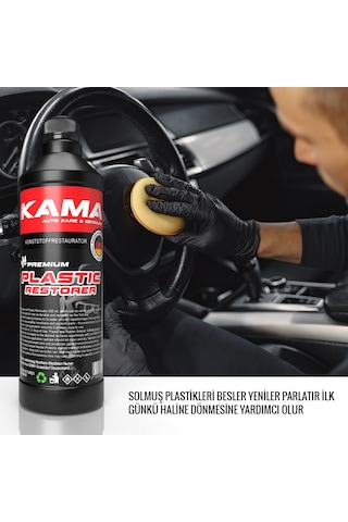 Plastik Onarıcı Ve Parlatıcı Boya Seramik Koruma Wax 2'li Set