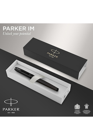 Parker Im Rollerball Kalem Siyah Pvd Ile Mat Siyah Siyah Müre Diğer