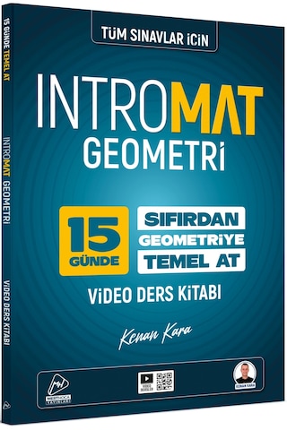 Mert Hoca Yayınları Kenan Kara 15 Günde İntromat Geometri Video Ders Kitabı Mert Hoca Yayınları Kenan Kara 15 Günde İntromat Geometri Video Ders Kitabı