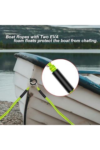 2 Adet 90cm Kancalı Esnek Kayış 816 Kg Kopma Dayanımı - Atv, Tekne, Pikap