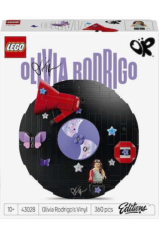 LEGO® Editions Olivia Rodrigo’nun Plağı 43028 - 10 Yaş ve Üzeri Çocuklar için Minifigür İçeren Oyuncak Yapım Seti (360 Parça)