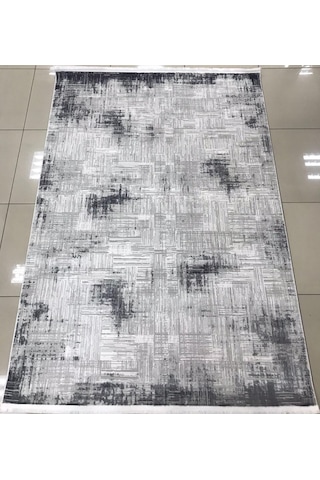 Liparis Halı Toscana 230g Serisi Triko Akrilik Salon Oturma Yatak Odası Halısı Gri - Antrasit