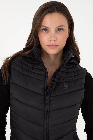 U.s. Polo Assn. Kadın Siyah Yelek Dokuma 50289555-vr046 Siyah