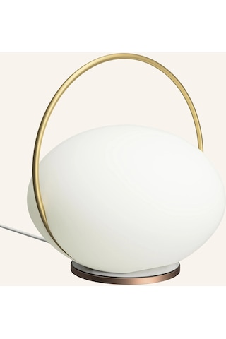 Orbit Kablosuz Led Masa Lambası 18,5 Cm Şarjlı 3 Kademeli Ip44 Suya Dayanıklı Beyaz