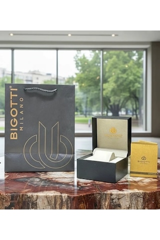 Bigotti Milano Fonksiyonlu Erkek Kol Saati Siyah