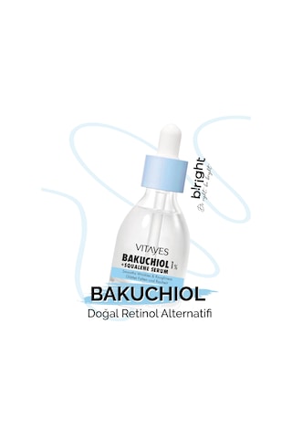 Vitayes Retinol Alternatifi Bakuchiol Serum 30 ML