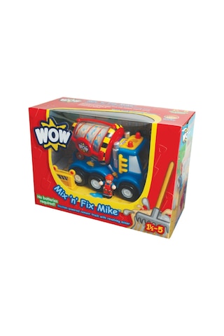 Wow Toys Mix & Fix Mike - Hazır Beton Kamyonu Mike 10180