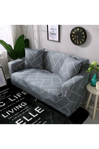 Novahub Esnek Koltuk Kılıfı - Dayanıklı Polyester Kumaş - Ordu Yeşili - 90-140cm Tekli Koltuklar İçin Ordu Yeşili