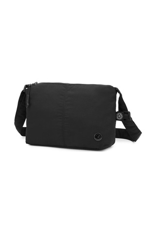 Smart Bags Mikro Poly Kumaş Postacı Kadın Çantası 3333 Siyah