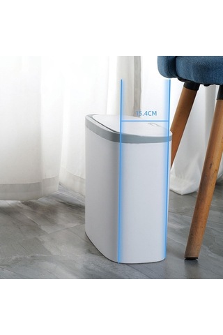 Pazly Suntek Mutfak Kutusu Için Gri Gri Geri Ev Çöp Banyo Akıllı Vd Gri