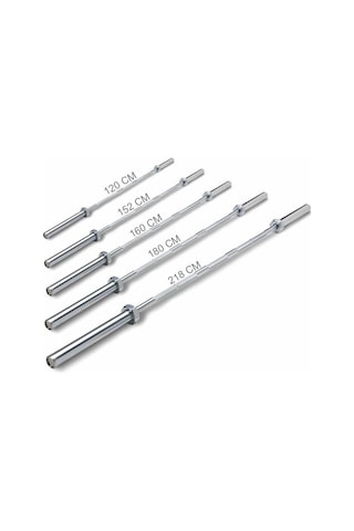 Olımıpıc 218 Cm Krom Kaplı Çelik Bar- 250 Kg Tas
