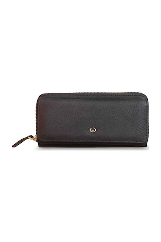 Guard Mat Kahverengi Deri Bayan Cüzdanı - Grd2403xw22337 Kahverengi