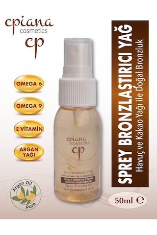 Cpiana Sprey Bronzlaştırıcı Argan Yağlı 50 Ml