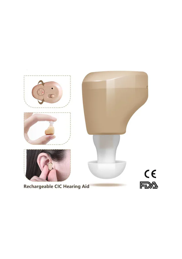 Hongboboutique Invisible Wireless, Suitable For Deaf And Mute Elderly, Rechargeable First Aid Tool, Mini Sound Amplifier 01