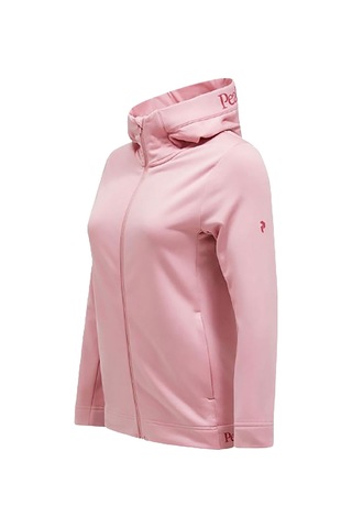 Peak Performance W Rider Tech Zip Hood Pembe Pembe