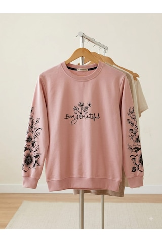 Papatyatrend Kız Çocuk Sweat Gülkurusu