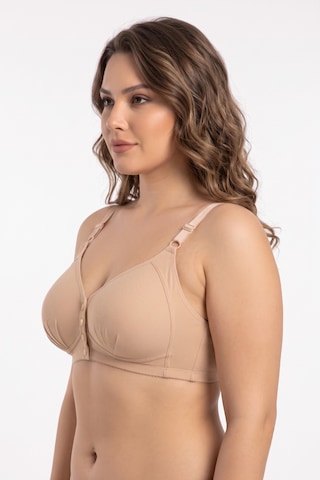 U.m.t Kadın Önden Çıtçıtlı Süngerli Sütyen C Cup Bgl-st05639 Ten