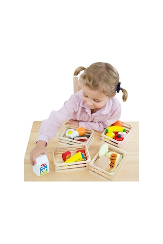 Melissa And Doug Ahşap Gıdalarımız
