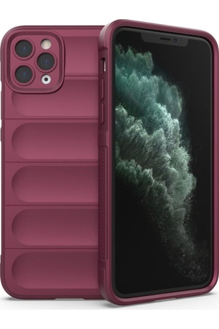 Apple Uyumlu iPhone 11 Pro Max Kılıf Optimum Lens Çerçeveli Silikon Kapak