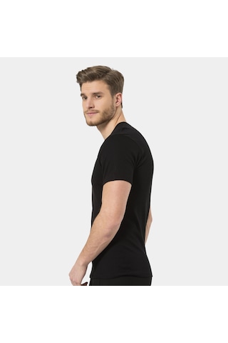 Türen Erkek Ribana O Yaka Fanila 102/siyah Siyah
