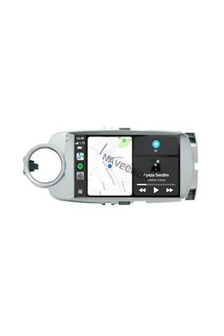 Toyota Yarıs 2012-20 9 Uyumlu Androıd Multimedya Gerçek 2/32 Kablosuz Carplay Geri Görüş Kameralı 9"