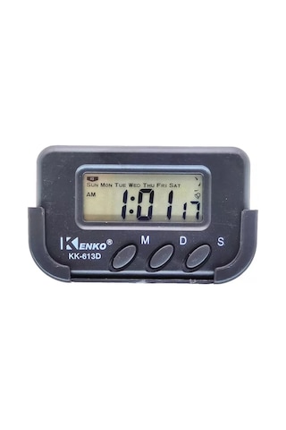 Toysinet Kenko 613d Elektronik Araç Saati 172896307 Siyah